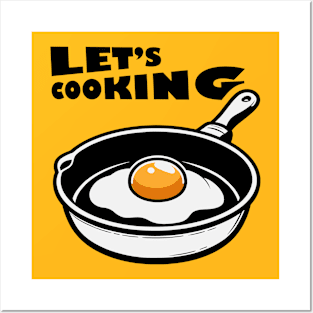 Let's Cooking Posters and Art